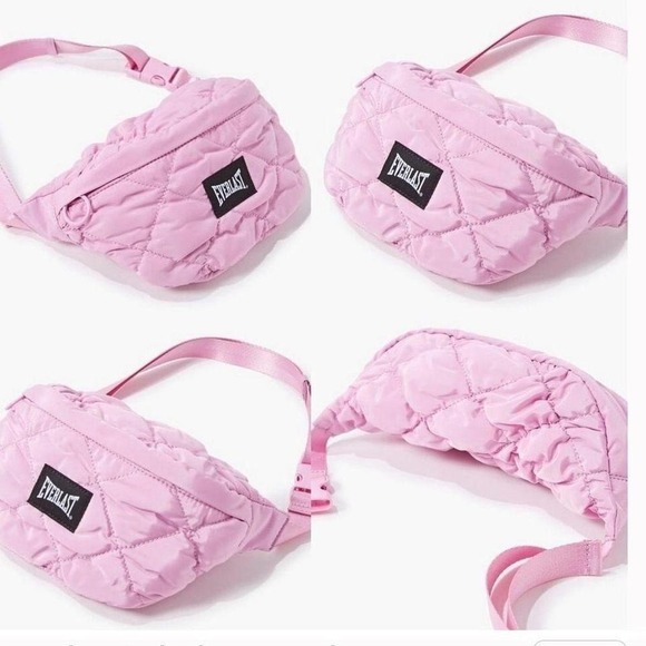 NWT Everlast pink quilted cross body pack‎ Everlast pink quilted Fanny pack - Picture 3 of 3
